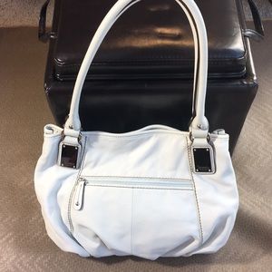 Tignanello Cream soft Leather purse